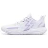 Scarpe da Basket 361 Big3 Team Ammortizzazione Resistenti all'Abrasione Traspiranti Basse da Uomo Bianco Viola 672331109-1