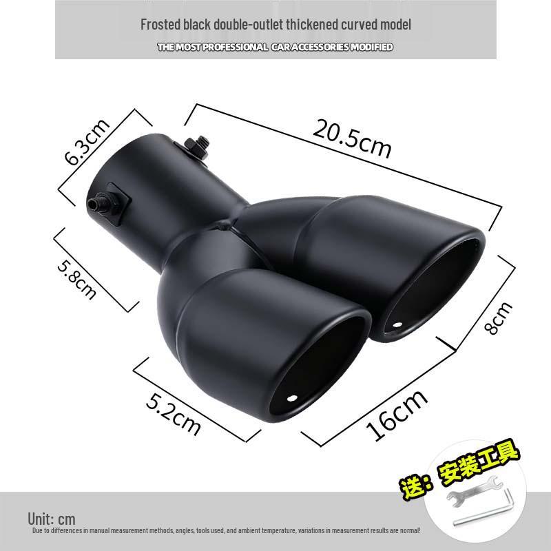 Mitsubishi Outlander Auspuffrohr: Doppelauspuff-Modifikation für Modelle 2013-2021