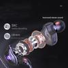 3.5mm in Ear Earphones Elbow Wired Headset Sport Earphones Esports Wired Earphone  Running