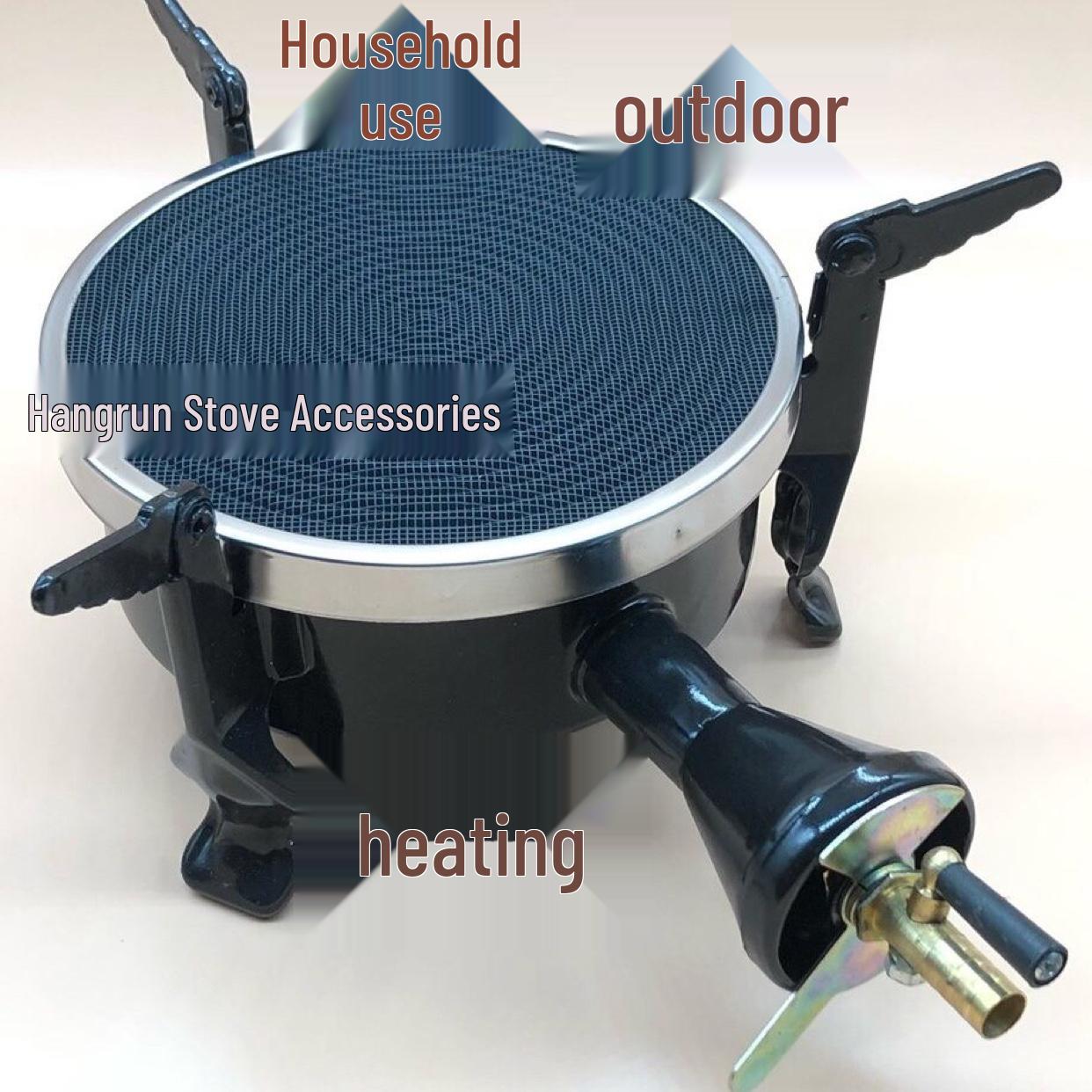 Portable 15cm Windproof Outdoor Infrared Gas Stove for Camping