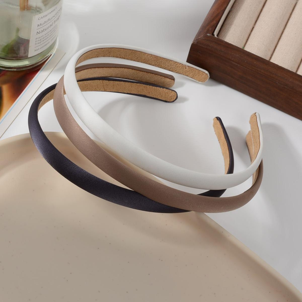 

Fashionable and Simple Solid Color Headband, Versatile Hair Accessory for Women, Suitable for Daily Shopping and Party Outfits