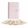 Leather Jewelry Storage Book Love Heart Necklace Binder Display Box Fashion Necklace Binder  Travel