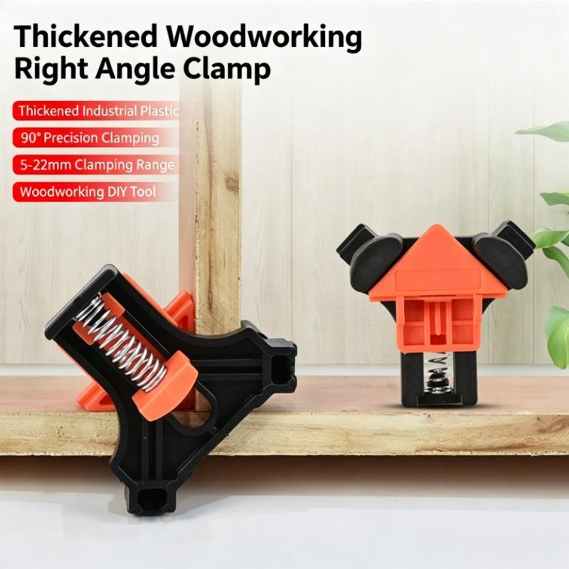 1/4PCS 90 Degree Corner Clamps Wood Working Tools Right Angle Clamps Clip Clamp Tool For Woodworking Corner Clip Fixer Corner
