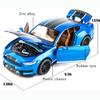 Model auta Shelby GT350 v měřítku 1/32, stahovací autíčko se zvukem a světlem pro kluky, dívky, dárek
