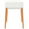 VidaXL Coiffeuse avec miroir MDF 60 x 50 x 86 cm