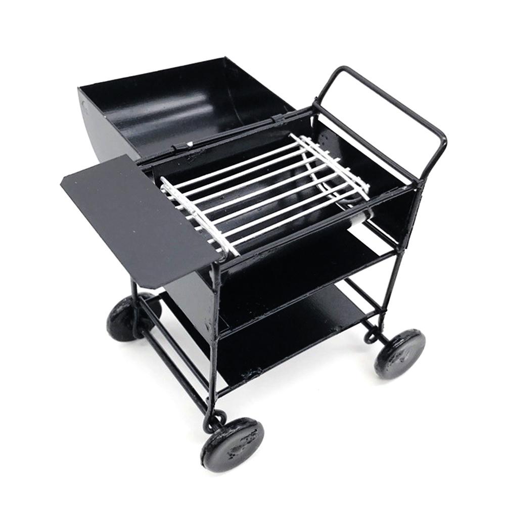 1//12 Barbecue Oven Grill Foods Dollhouse Miniature Furniture Toy Accessories