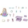 Sylvanian Families Hair Salon Stylish Pony Hairdresser Set F-15 ST Mark Certified Ages 3 Up Toy Dollhouse