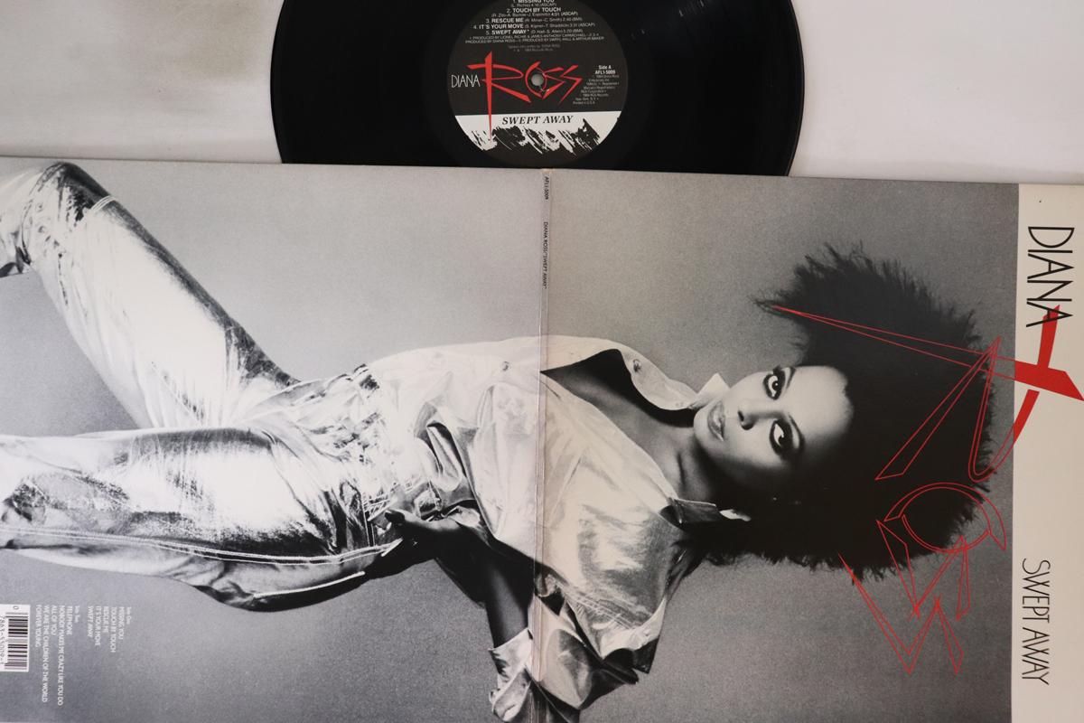 

LP Record DIANA ROSS - Swept Away AFL15009 RCA 1984 US Soul/Funk Used