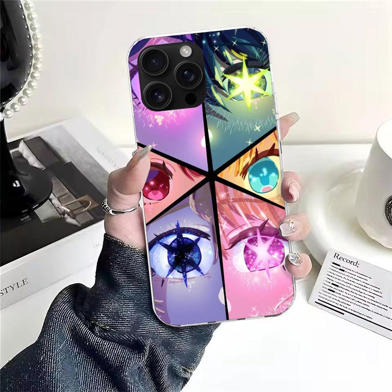 Oshi No Ko Soft Phone Case For IPhone 18 11 17 Air 16E 16 Pro Max 15 + 14 Plus 13 Mini 12 Apple 7 SE 8 Fundas Coque 11 17 Air 16E 1
