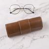 Leather Handmade Eyeglass Case Myopia Glasses Case/sunglasses Neutral Anti Pressure Glasses Case