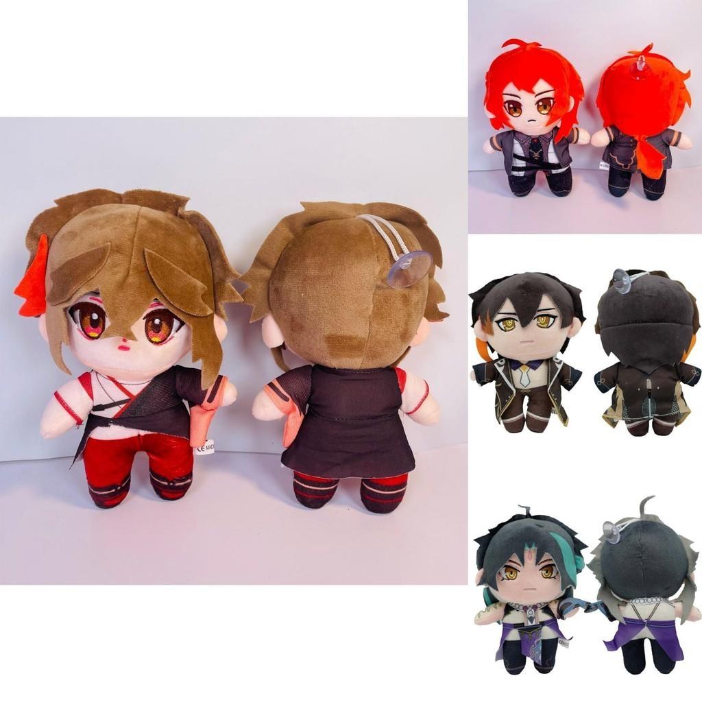 Adorable Genshin Impact Ganyu Klee Zhongli Hutao Plush Doll Stuffed Toy Children Gift