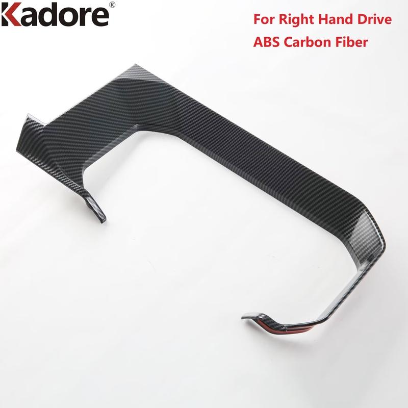 For Toyota Land Cruiser Prado LC250 2024-2026 Car Dashboard trument Screen Frame Cover Trim Carbon Fiber Interior Accessories
