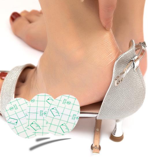 Yousheng Invisible Heel Pads Anti-Wear Sticker Waterproof PE Film Heel Protection Pad Transparent Heels Stickers for High Heel Sweat-Proof Foot