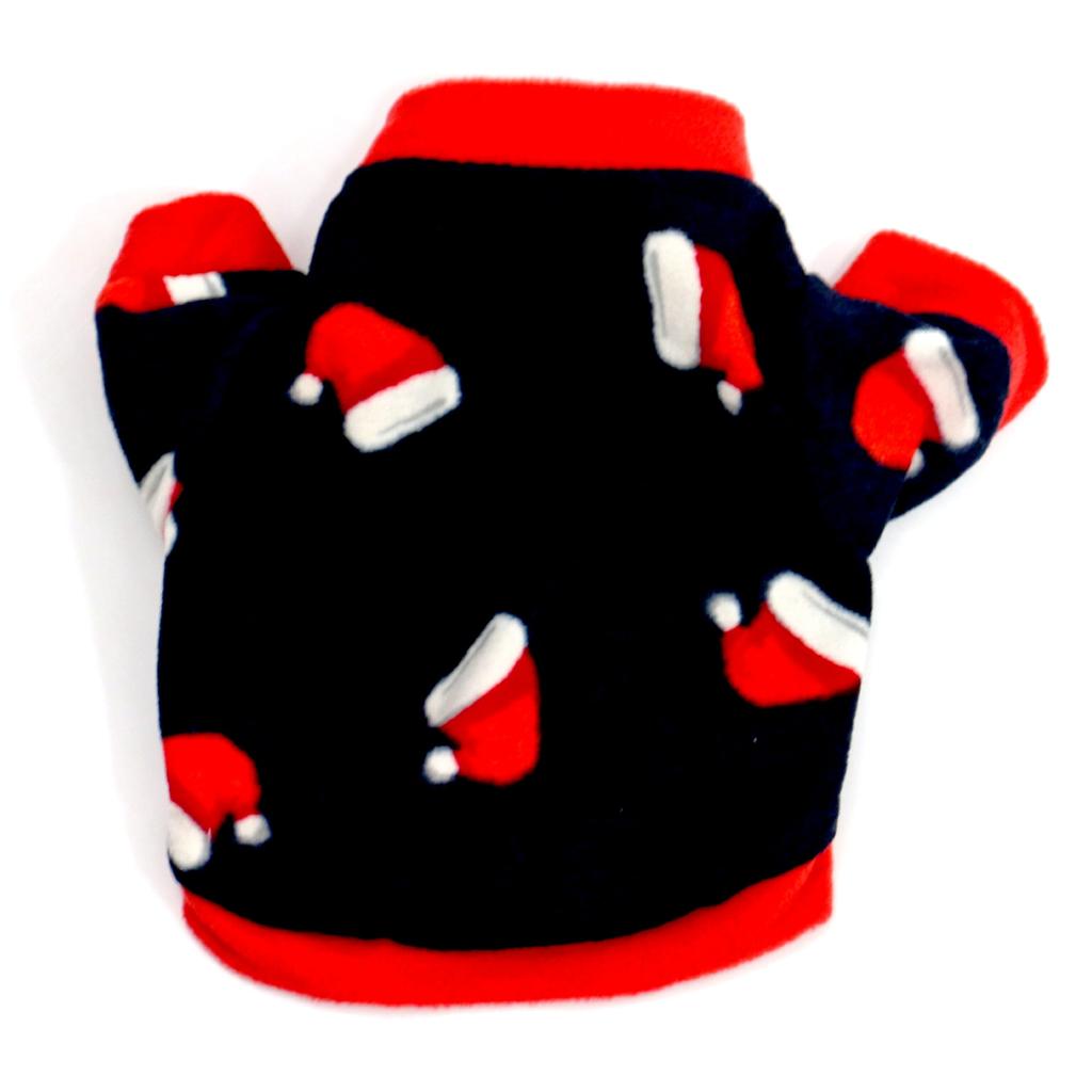 Autumn and Winter Classic Christmas, Dog and Kitten Fleece Jacket, Multi-color Selection