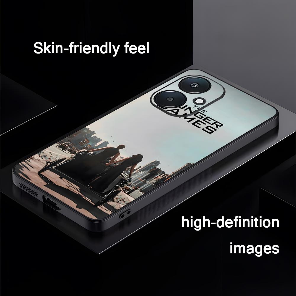 

Movie The Hunger Games Hot Phone Case For Xiaomi Redmi 14C 13C 12C Note14 13 12 11 10 Pro Plus S Soft Black Phone Cover Redmi 13 4G