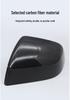 Tesla Model Y Real Carbon Fiber Rearview Mirror Protective Cover