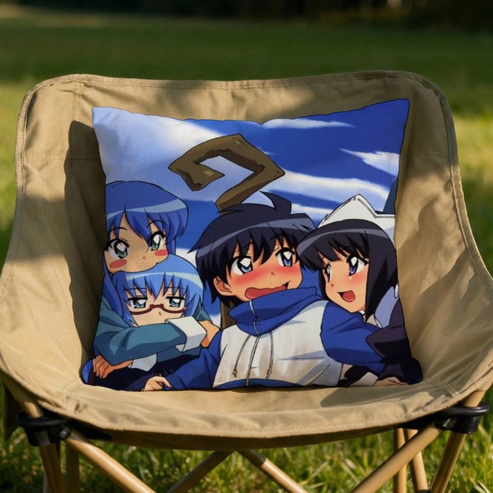 Anime ZZero no TTsukaima Cushion Cover Soft Reversible Durable Pillow Cover MultiScene Use for Home Car Daily Comfort