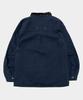 Some Place Multi-Color Contrast Pocket Stitch Point Utility Field Coat Jacket [Navy]