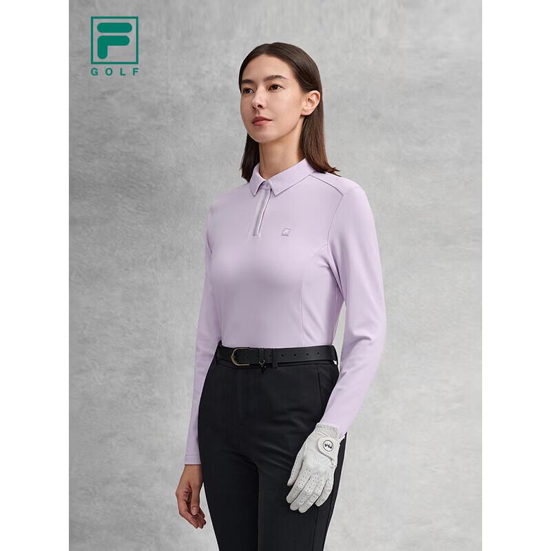 FILA Women s Knitted Long Sleeve Golf Polo Shirt S