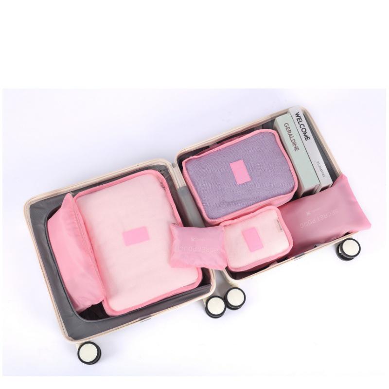 Oxford Cloth Travel Storage Bag for Shoes and Underwear, Packing Organizer Pouch