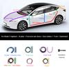 For Tesla Model Y Juniper Door Seal Strip Soundproof Rubber Weatherstrip for Model 3 Highland B-Pillar Sealing Noise Reduction