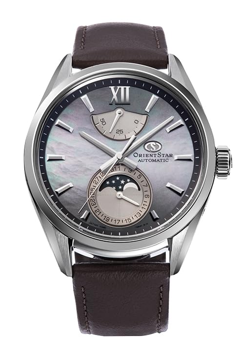 ORIENT STAR Automatyczny zegarek M34 F7 Mechaniczny Faza księżyca Mechaniczny Wyprodukowano w Japonii Ograniczona do 300 sztuk Gwarancja krajowa 2 lata Szary gradient [Orient Star]