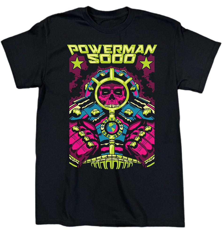 New Powerman 5000 Band Album Heavy Cotton Black S-5XL T Shirt TT236 Unisex T-Shirt XXXL