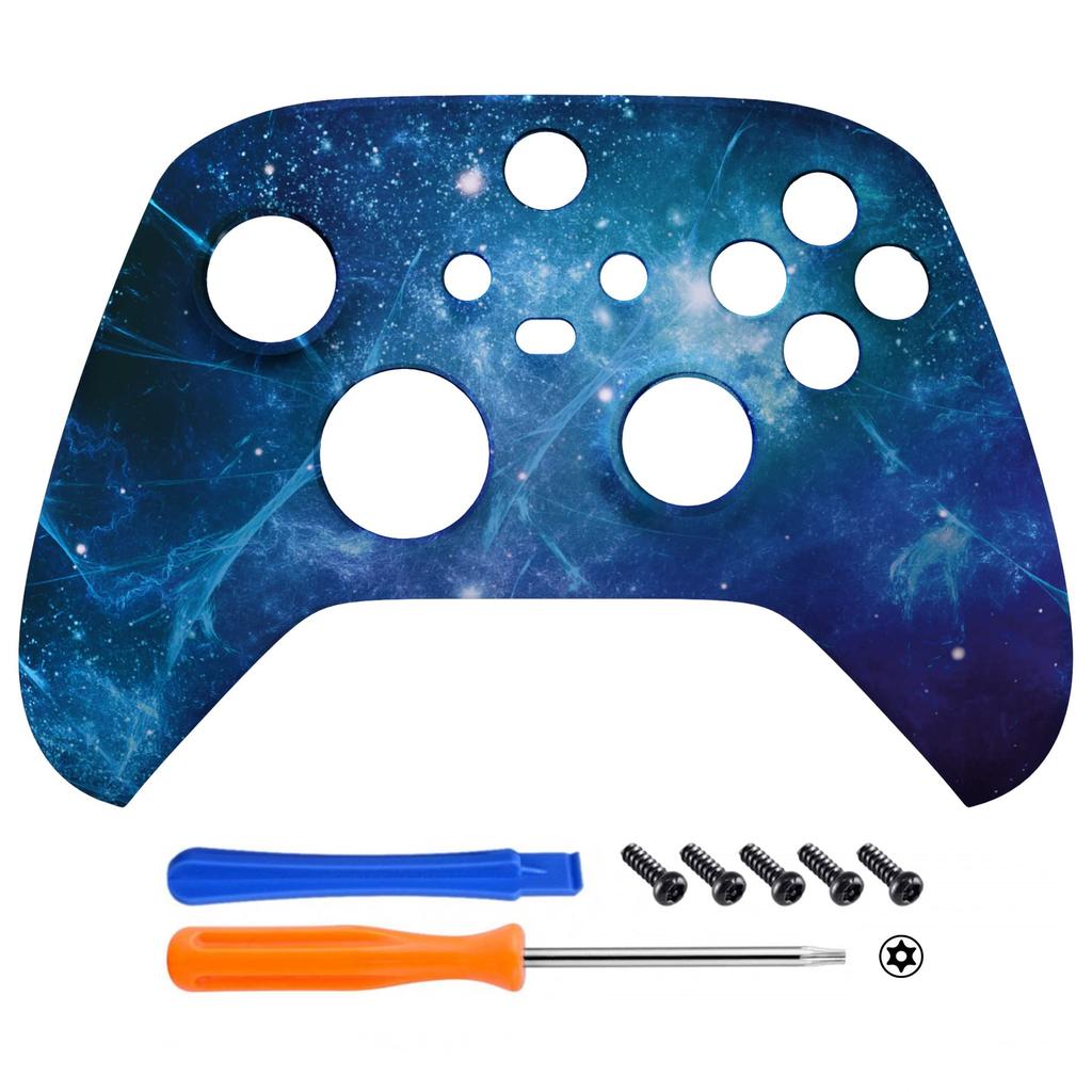 Custom Front Housing Shell for Xbox Series Featuring a Starry Sky Design and Faceplate Cover for Xbox Series and Xbox Core Consoles Not eXtremeRate's