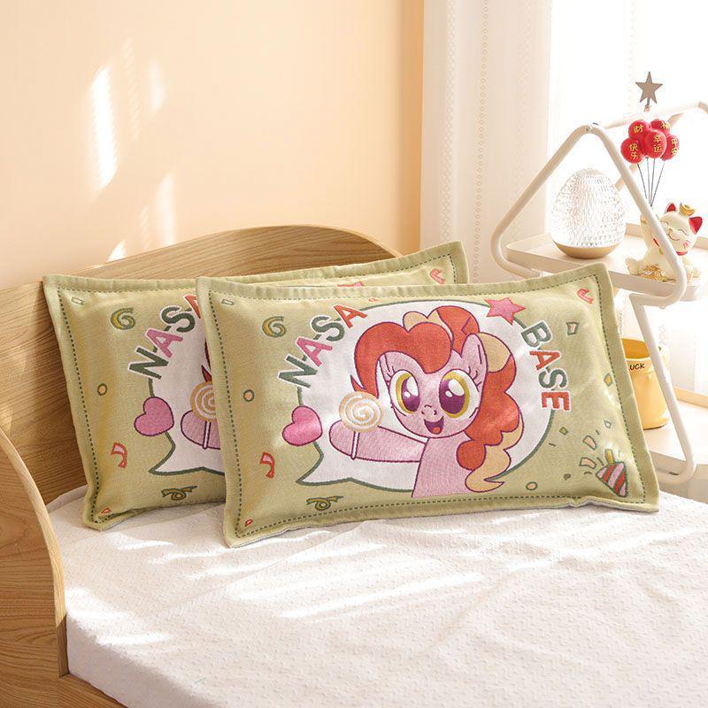 

4060 Наволочка для детской подушки из 100% хлопка с мультяшным рисунком - Утолщенная для комфорта Single 40*60cm