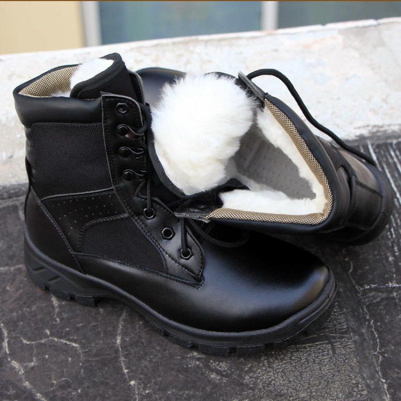 Unisex Boots High-top Boot High Quality Casual Leather Boots Work Safety Boot Desert Combat Boots for Men Women Hiking Boot Bota