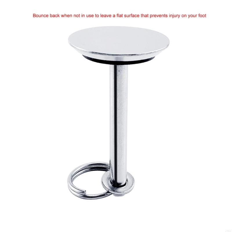 

28GC Stainless Steel Marine Hatches Cover Pin Corrosion Resistant Flush Pull Button For Deck Hatches Engine Cover CN