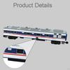 KD25G Collectible Model Train for Children - Realistic of A Classic Railway Vehicle Diorama