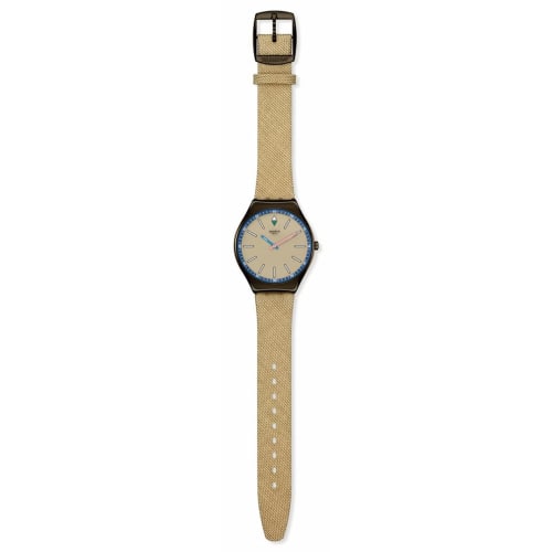 Swatch Sunkade Sandstone SYXM100 Watch, Beige