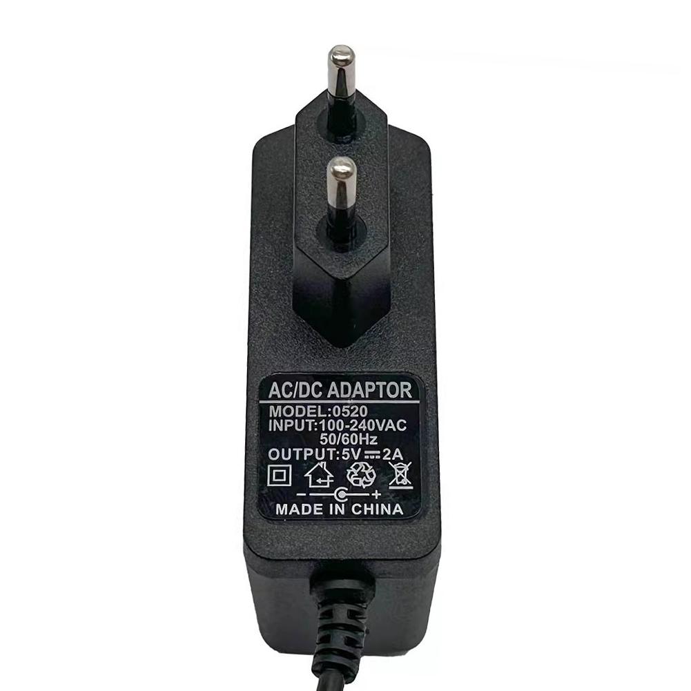 100-240V AC Converter Adapter DC 5V 2A 2000mA Power Supply EU Type 5.5mmx2.1mm For Level Gauge