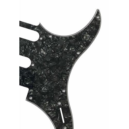Guitar Pickguard for Yamaha Pacifica 112V Style Guitar Pickguard Scratch Plate (4-Ply Black Pearl)