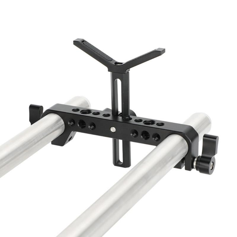 Universal 19mm Rod Clamp Lens Support Mount for DSLR Lens Bracket Support Follow Focusing Camera Cage Accessories
