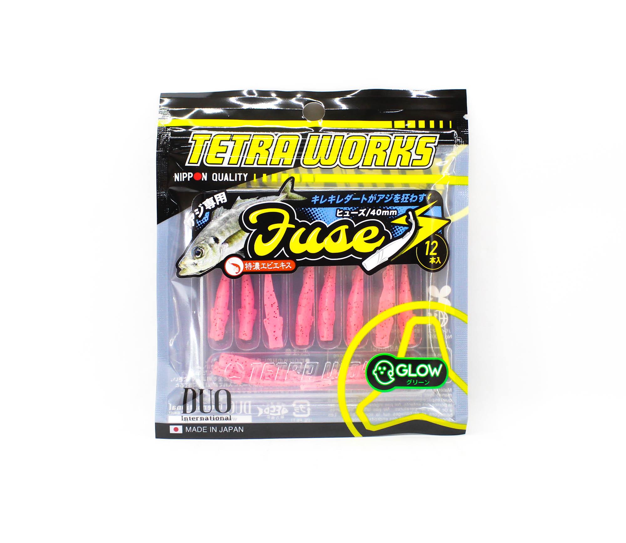 

Duo Soft Lure Tetra Works Fuse 40mm 12 per pack S502 (9920)