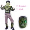 The Avengers Hulk Muscle Mask Costume For Boys Premium Quality Cosplay Outfit