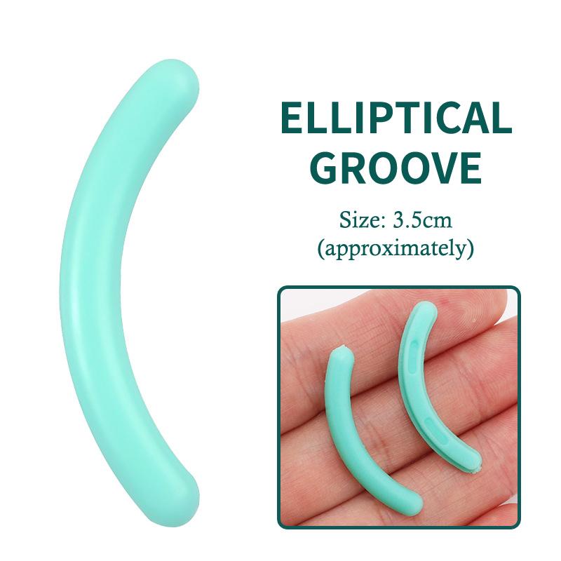 100 PCS Eyelash Curler Replacement Tool Hypoallergenic Silicone/Rubber Pads Universal Salon-Grade Anti-Slip Design 100+ Uses