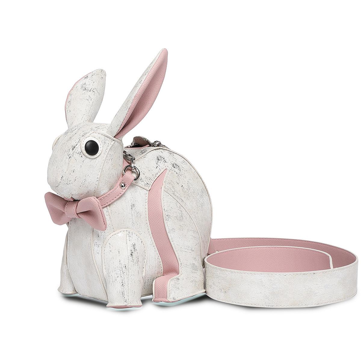 

New Niche Design Cute Rabbit Doll Shoulder Bag Fashion Casual Exquisite Decorative Women s Bag Rabbit Bag