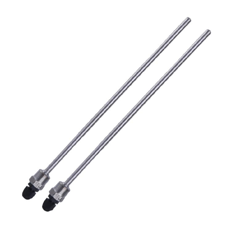 

2Pcs Stainless Steel 1/2inch Thread Pressure 300mm Thermowell For Immersions Sleeve Pocket Tubes Temperature Sensors 1