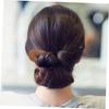 BESTOYARD Kanzashi Peach Wood Kanzashi and Hair Hair Modern Simple Japanese Vintage Kanzashi Headgear U-Shaped Hairpin, Hairpin, 3-Piece Set, Green,
