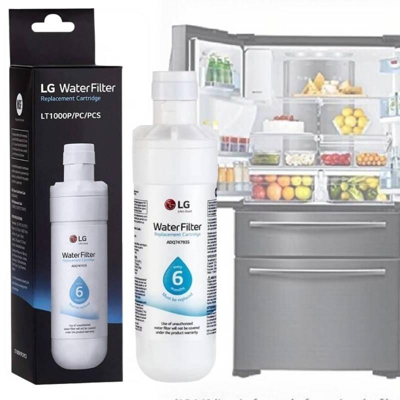 Lt1000p Vodní filtr do chladničky Vysoká kapacita 200 galonů Bílý čistič
