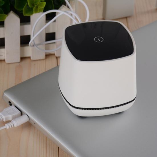 YI001 Computer Speaker Plug Play Wide Compatibility ABS Mini USB Wired Subwoofer Speaker for Home