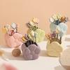 Creative Ceramic Fruit Forks Receipt Jar Cartoon Fruit Stick Set Home Decoration