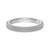 S925 Sterling Silver Women's Exquisite Pave Set Stackable Ring - Simple Oval/Square Design, Closed Style