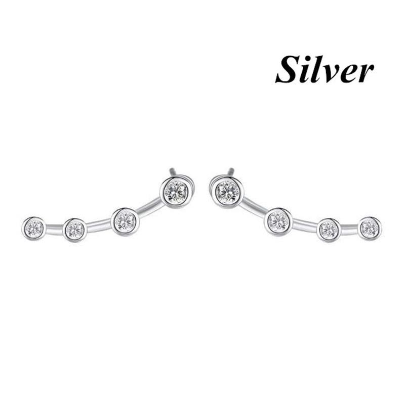 1 Pair Stud Earrings For Women Simple Classic Stainless Steel Ear Studs Buy At A Low Prices On Joom E Commerce Platform