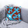 Exotic Portuguese Pattern Cushion Cover Premium Comfort Reversible Pillow Cove Two in One Design for Any Room  Car Interior