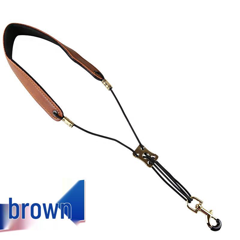 Saxophone Neck Strap for Tenor, Alto, and Soprano - Adjustable Sling for Adults, Children, and Students
