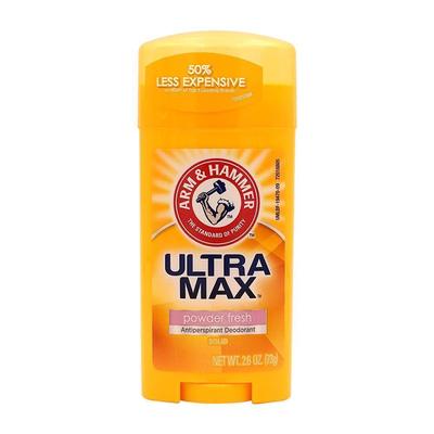 Ultra Max Antiperspirant Deodorant Tuhý Puderově svěží, 2,6 oz